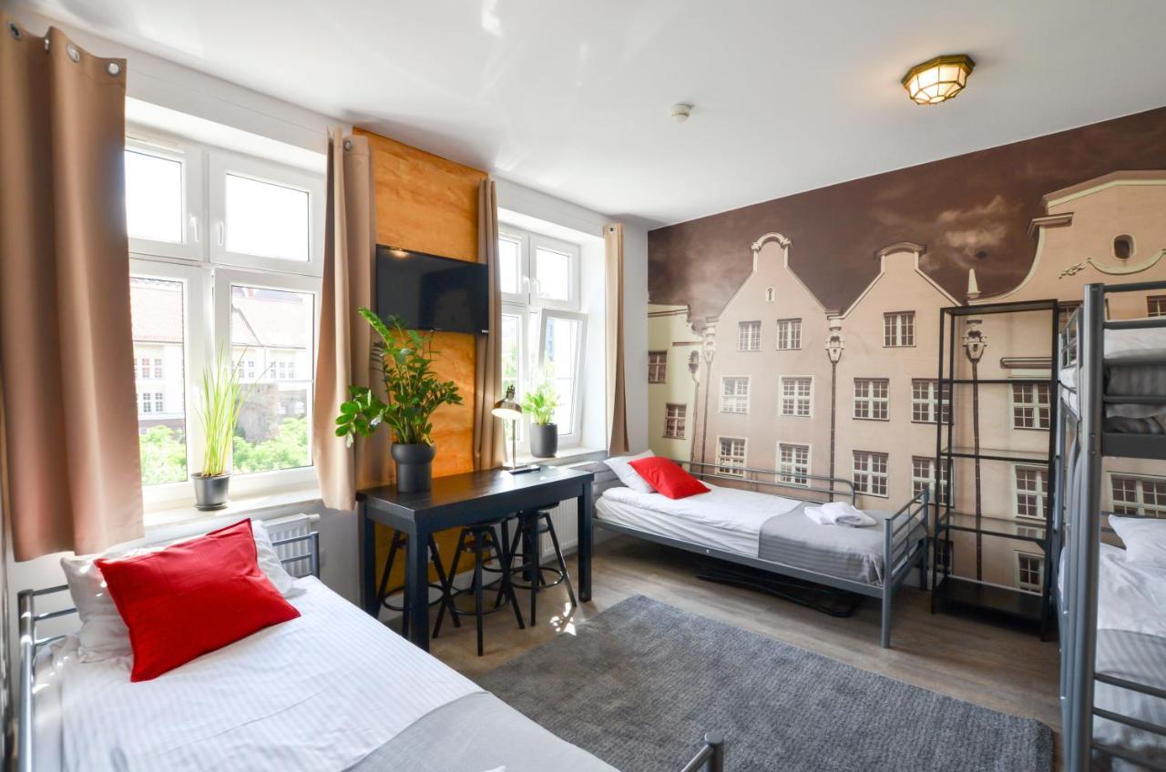Gdansk Hostel Bagian luar foto